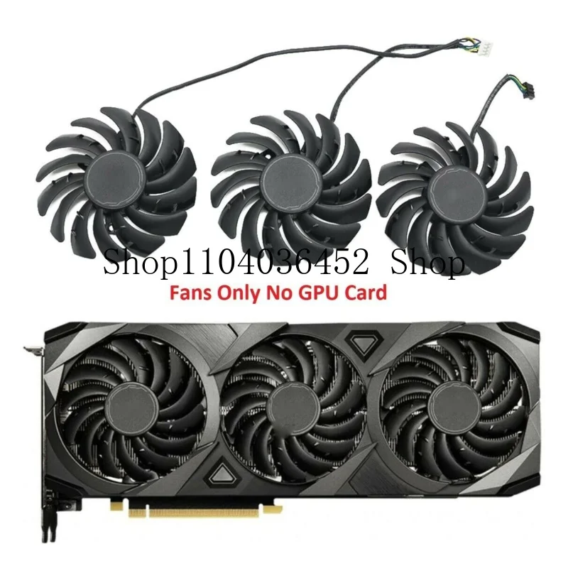 PLD09210B12HH / PLD09210S12HH Fan For MSI RTX 3070 3080 3090 VENTUS 3X Gaming NW