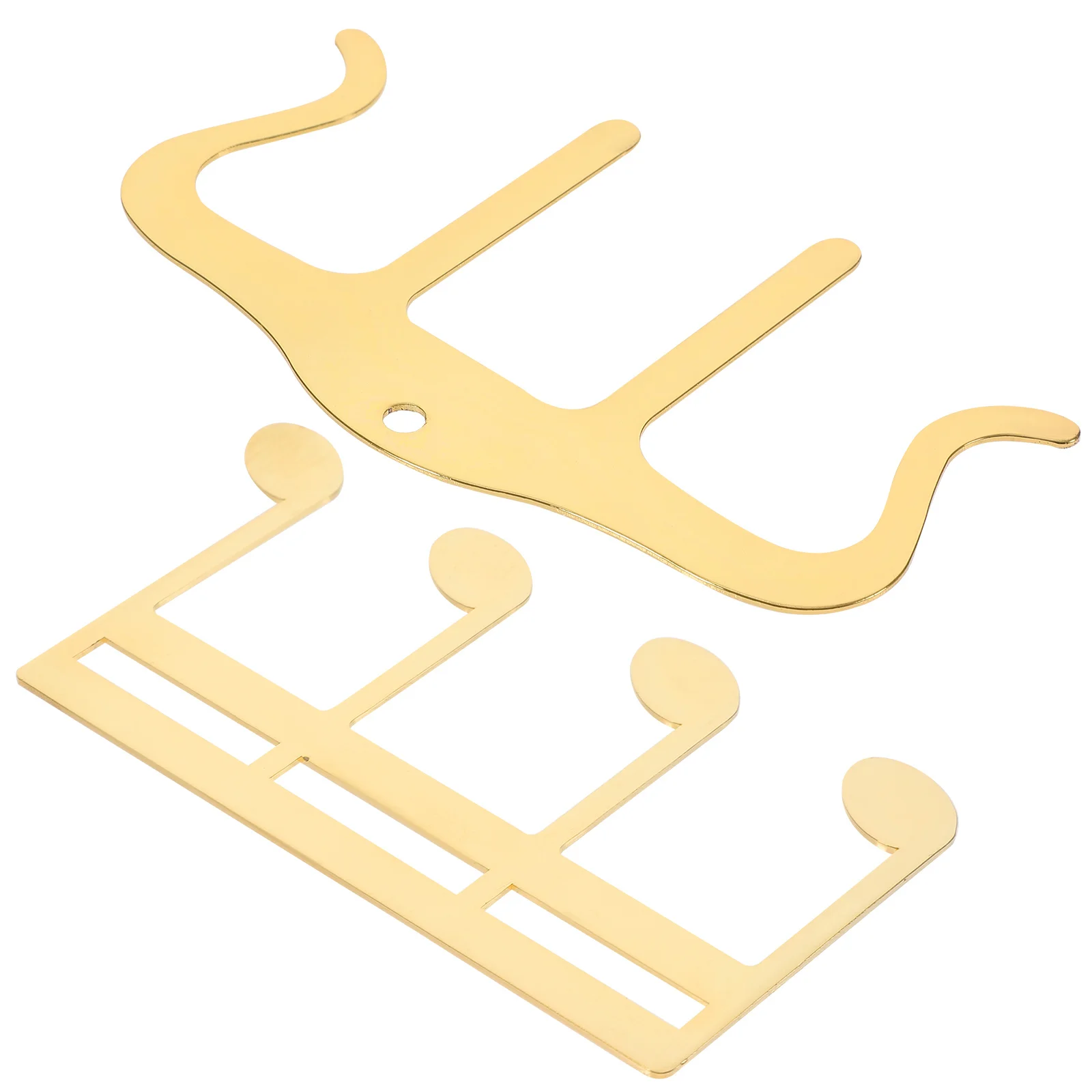 2 szt. Praktyczny metalowy klips do nut, długa żywotność, przenośny uchwyt na nuty, wytrzymały klips do stron.