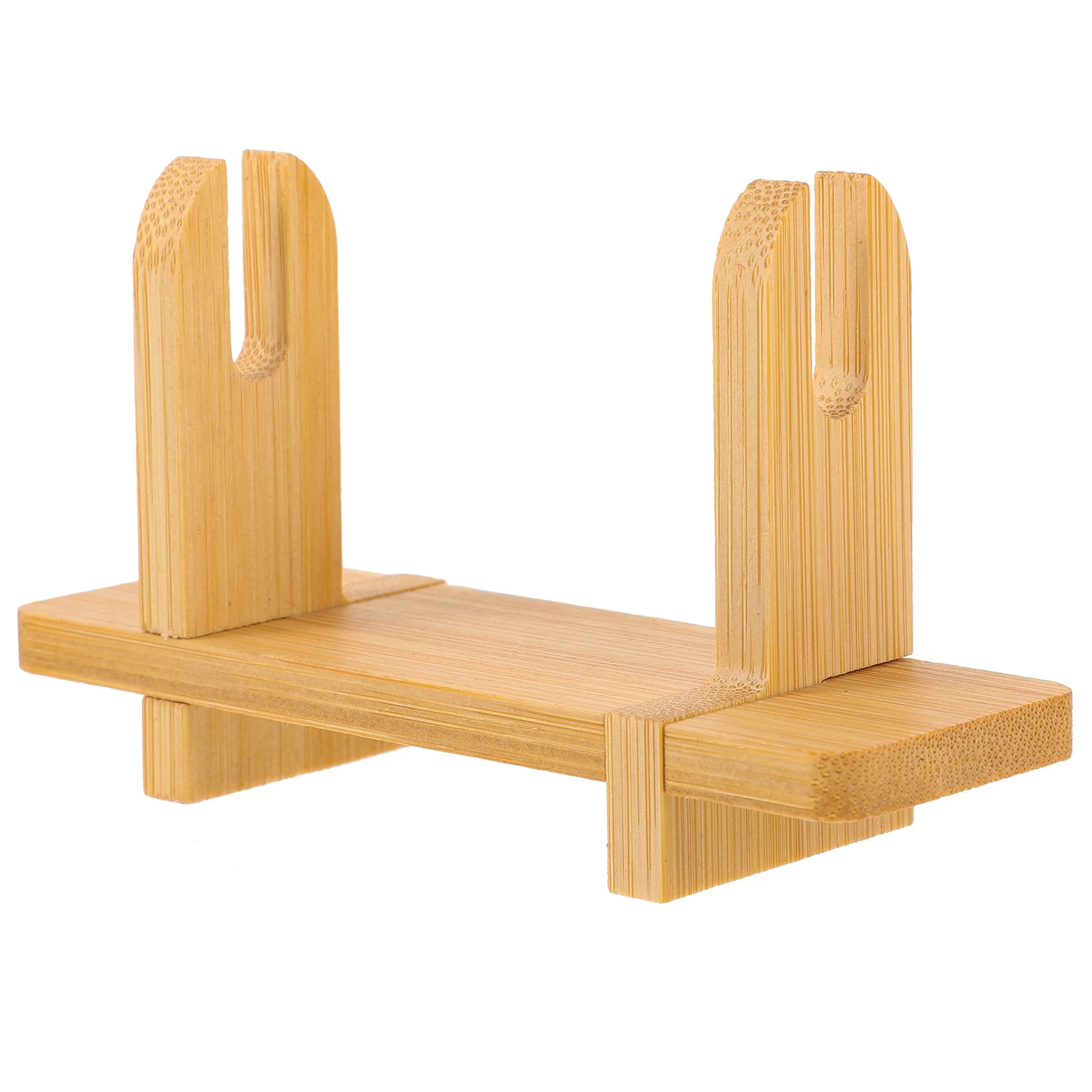 Suporte de faca de bambu multifuncional rack de armazenamento base de cozinha exibição st design simples mesa limpa profissional