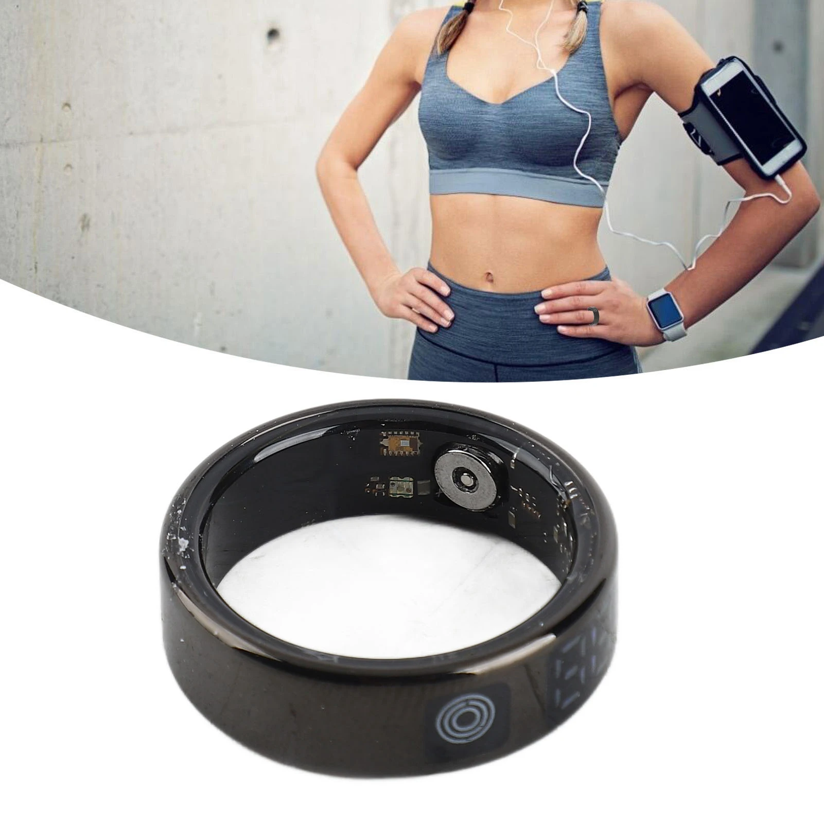 

Smart Fitness Smart с дисплеем IP68 Нержавеющая сталь Несколько спортивных режимов Фитнес