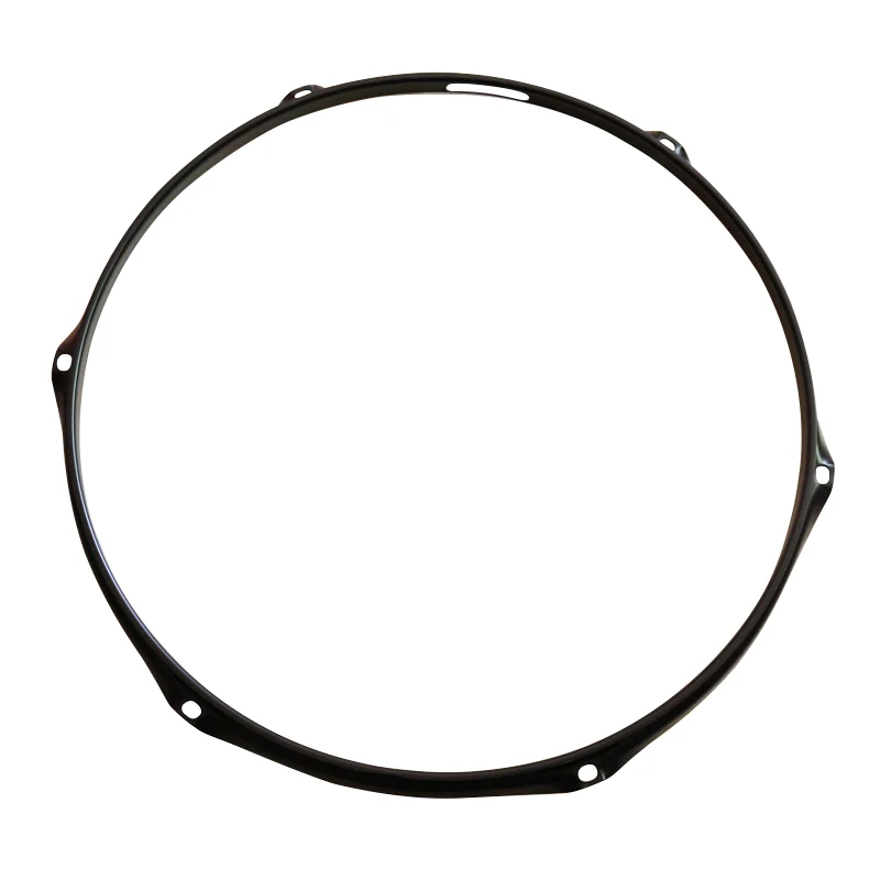 Black Color 14inch 6hole 10 Hole Iron Snare Drum Rim Drum Hoop up and Down Drum Hoop