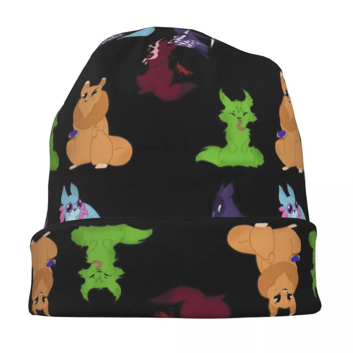 المطر العالم Downpour الدافئة محبوك قبعة الهيب هوب بونيه قبعة الخريف الشتاء في الهواء الطلق بيني القبعات للرجال النساء الكبار