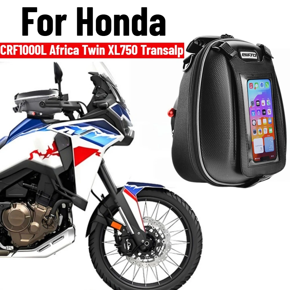 Waterproof Tank Bag For Honda CRF1000L Africa Twin Adventure Sports ADV XL 750 Transalp Fuel Luggage Carrier Top Case Quick Lock
