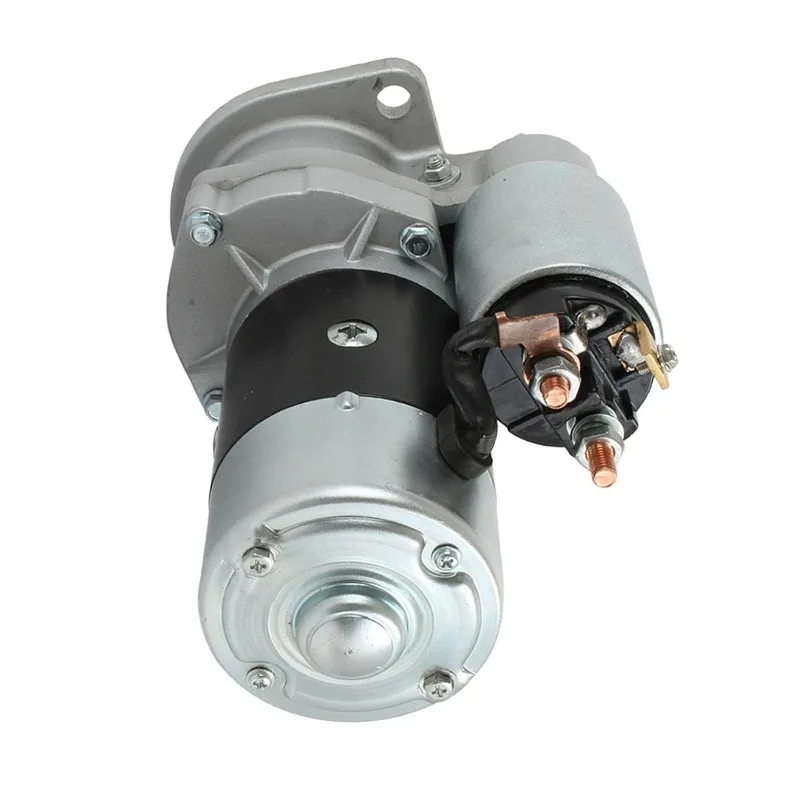 Starter Motor 12V 9T YM129953-77010 YM12995377010 129953-77010 12995377010 Compatible with Yanmar Diesel Engine 4TNE98