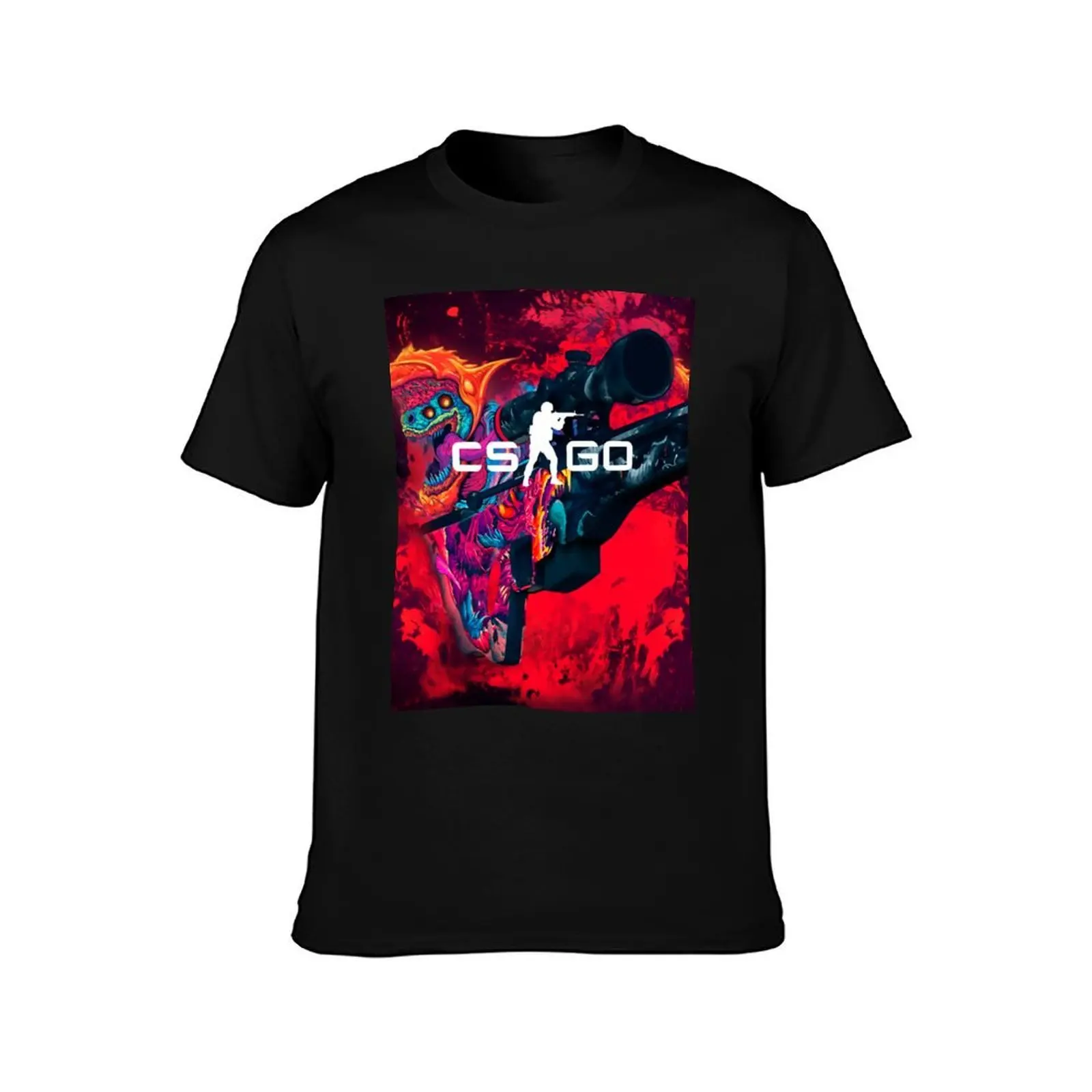 Hyper Beast CSGO T-Shirt Basic Regular Fit Casual T-Shirt