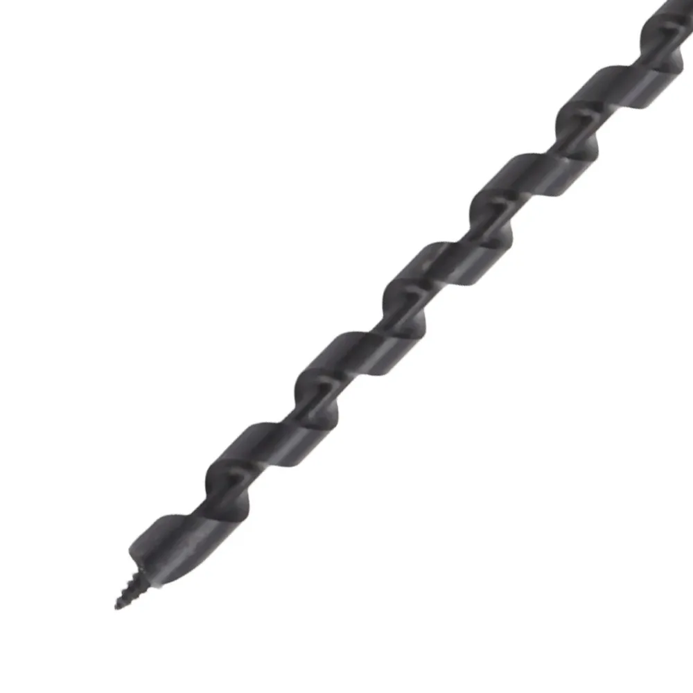 Black Color Manual Auger Drill Light Weight High Hardness Hand Auger Drill 10-230mm Portable Design Wood Auger Drill Bit