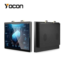 15.6 inch Industrial Capacitive Touch Panel PC Win 8G 128G IP65 Screen Waterproof With WIFI Bluetooth RJ45 RS232 USB