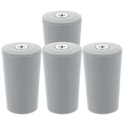 4pcs Cover Plug(white) Blind Stop Blinds Stopper Replacement Shutter Pin Window Roller Shutters Stoppers Fasteners Bamboo