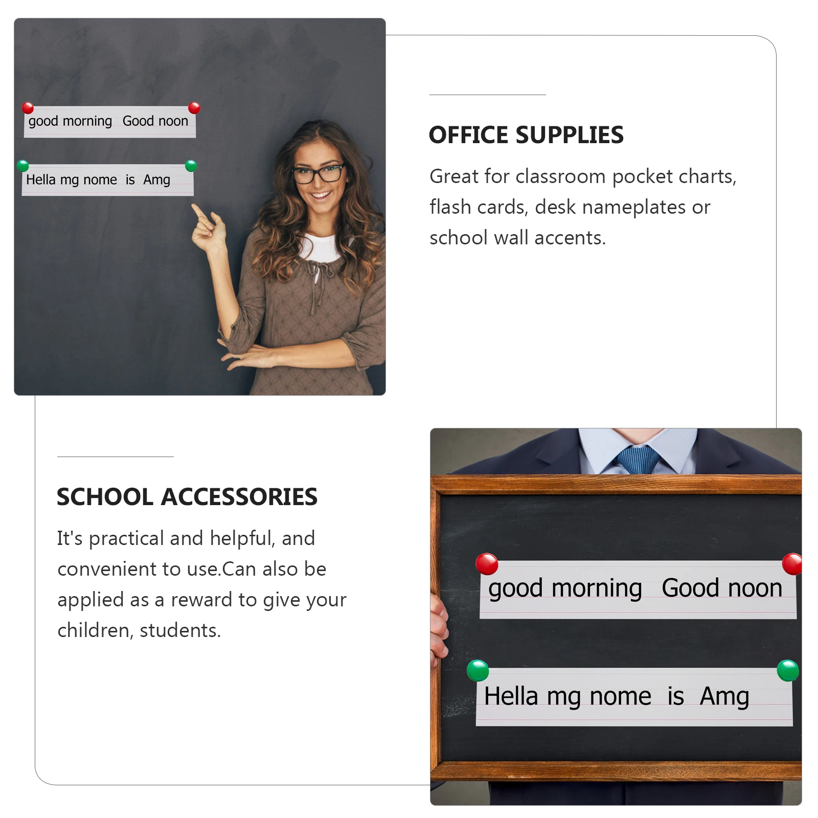 

50 шт. пустых обучающих карточек с алфавитом, полосок для письма с линовкой для обучения детей, школьные принадлежности для класса