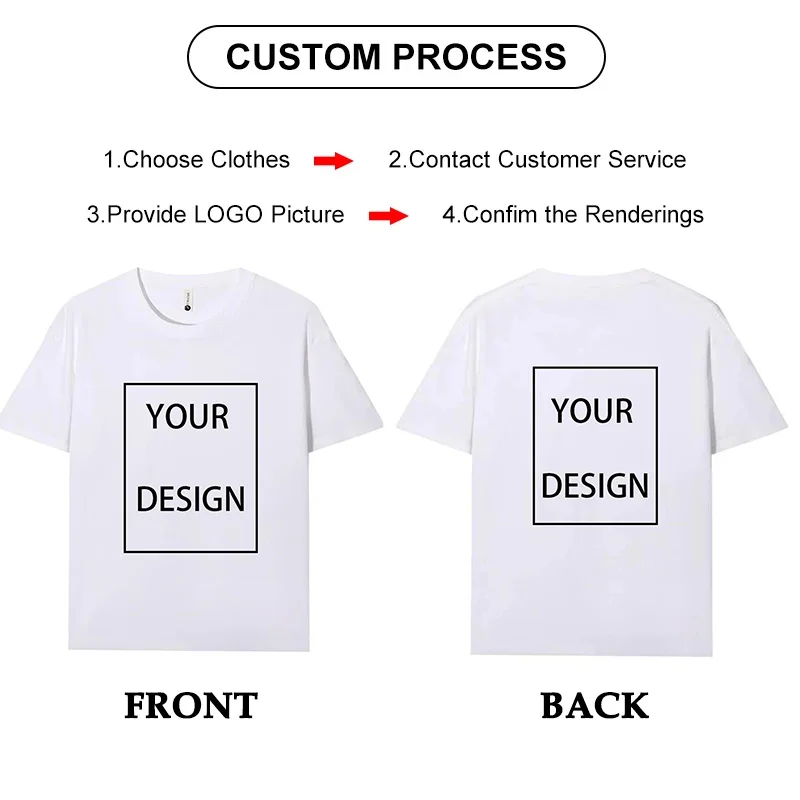 Personalized Hoodies Make Your Own Design Logo DIY Customized for Men Solid Color Winter and Autumn Casual Fashion Clothing TOP