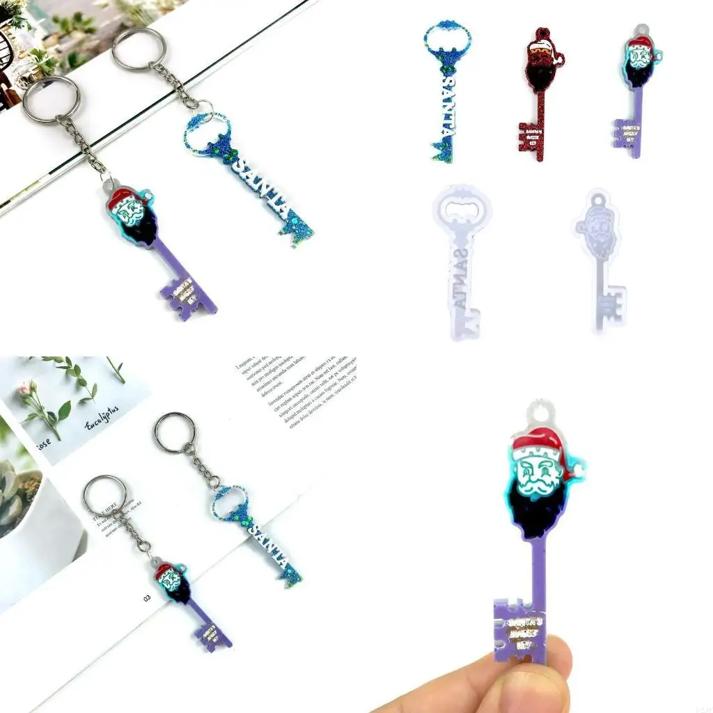   Silicone Resin Mould Pendant Jewellery Molds for w/ Hang Hole for DIY Craft Maki