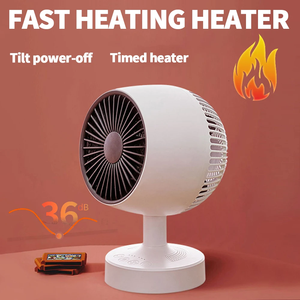 

Зимний обогреватель, мини-настольный обогреватель, офисный маленький бытовой электрический обогреватель, бесшумный маленький солнечный обогреватель с качающейся головкой