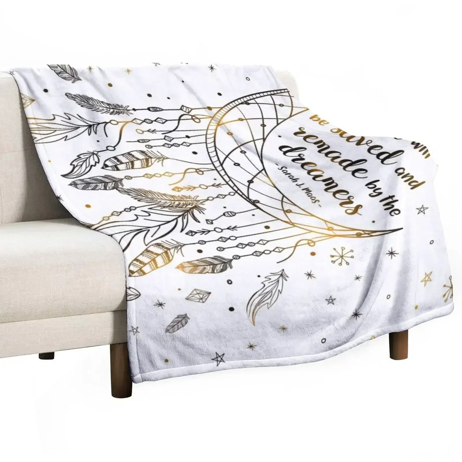 The world will be saved Throw Blanket Thermals For Travel Tourist Custom for sofa Bed linens Decorative Sofas Blankets