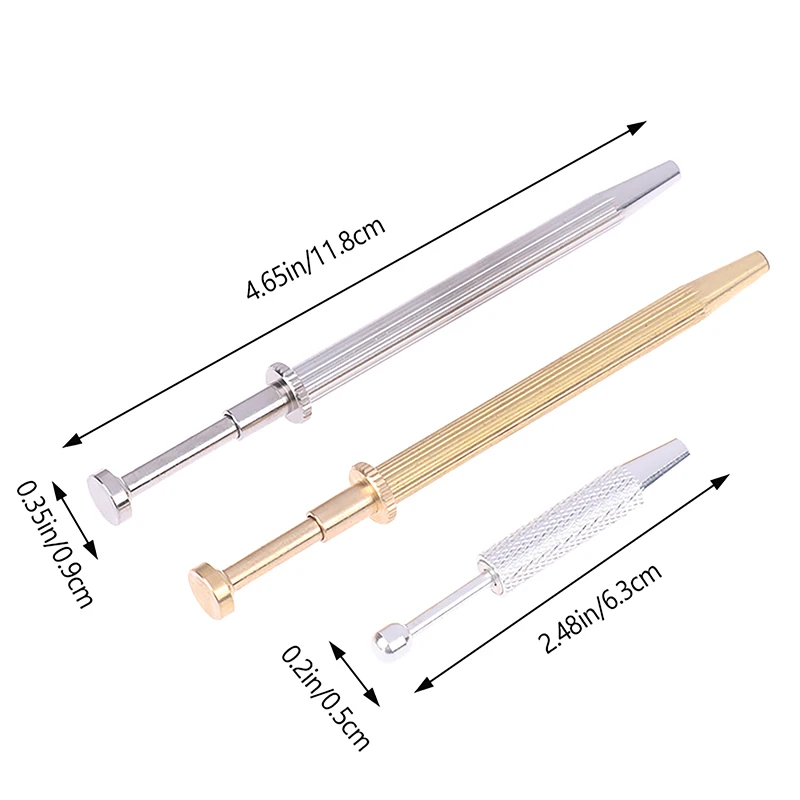 Piercing Ball Grabber Tool Pick Up Tool With 4 Prongs Holder Claw Tweezers For Small Parts Pickup IC Chips Gems