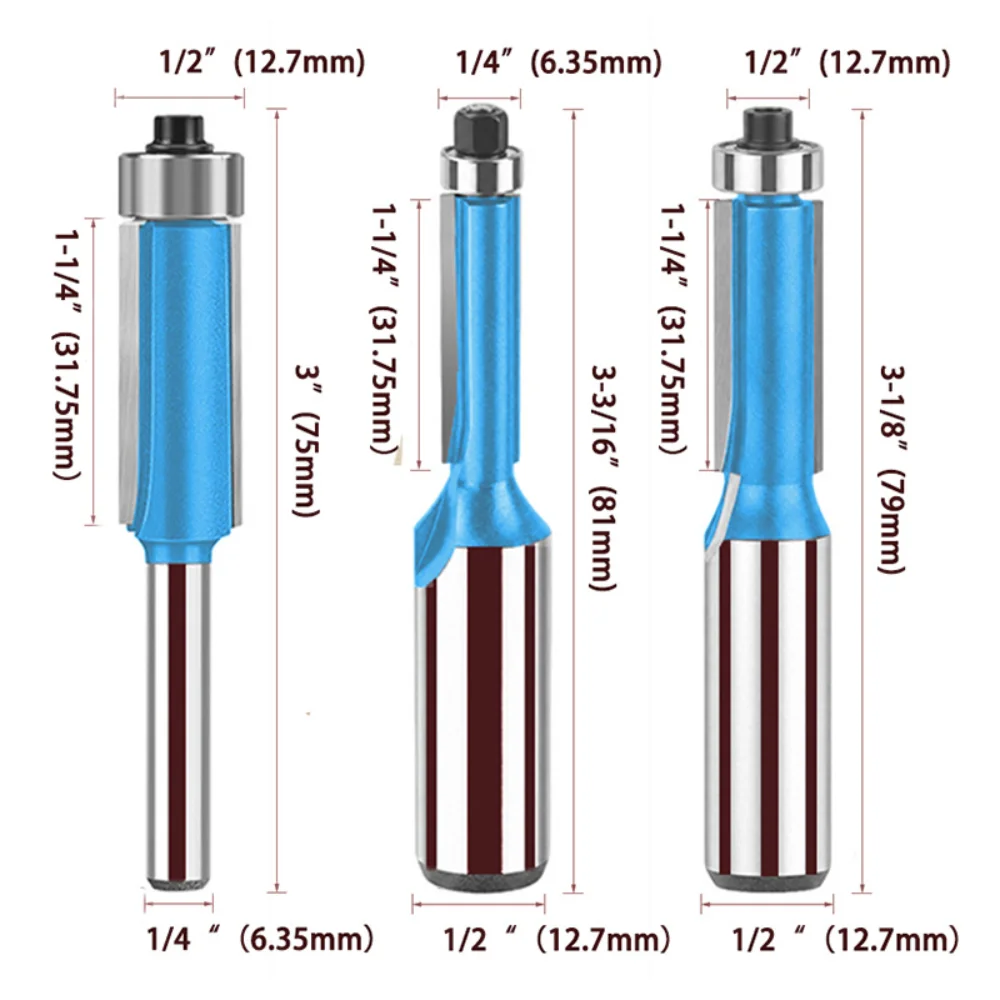 Fresa de corte para bordes, co - Router Bits For Woodworking reseña y precio