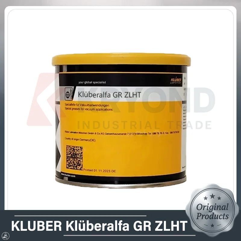 

Kluber Klüberalfa GR ZLHT Long Term Lubricating Grease for Wide Temperature Range Bearing and Industrial Lubrication ServiceOK