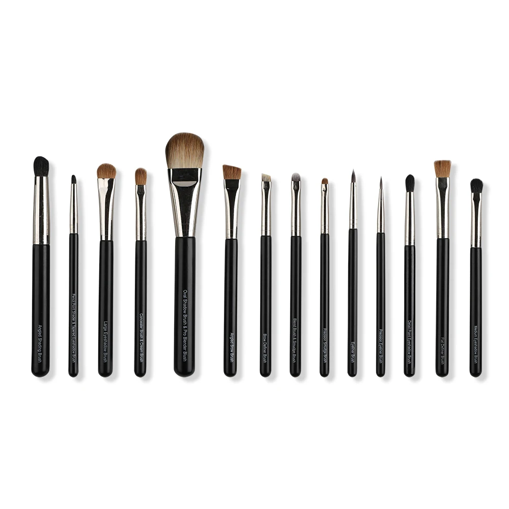 

ArtSecret Professional Eye Makeup Brush Squirrel Sable Mix Hair Eyebrow Brush Eyeliner Detail Brush halo dye diagonal brush