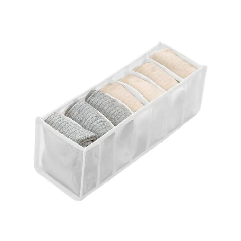 3 In 1 House Storage Box Multifunctional Nylon Mesh Baby Hive Drawers Organizer For Room Underwear Bra Socks Clothes Bedroom