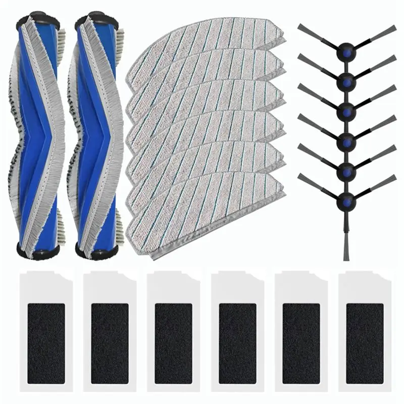 [B17B!】 For Ecovacs DEEBOT N20/N20 PLUS/N20 PRO PLUS Vacuum Main Side Brush Hepa Filter Mop Cloth Accessories