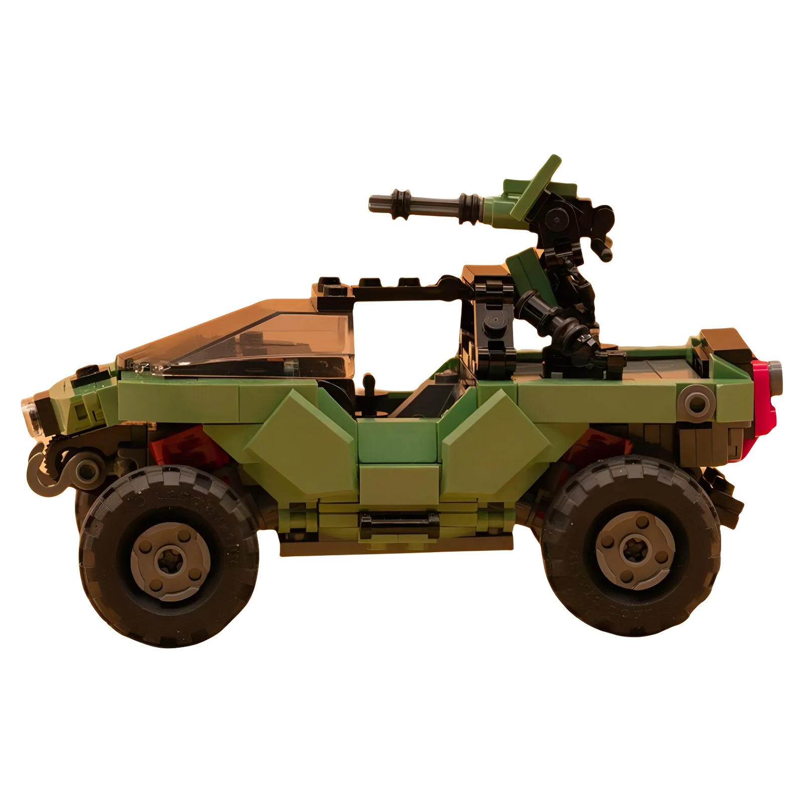 

MOC Sci-Fi Military All-Terrain Vehicle Blocks Future Soldier Off-road Jeep Bricks Model Adult Collection Gift