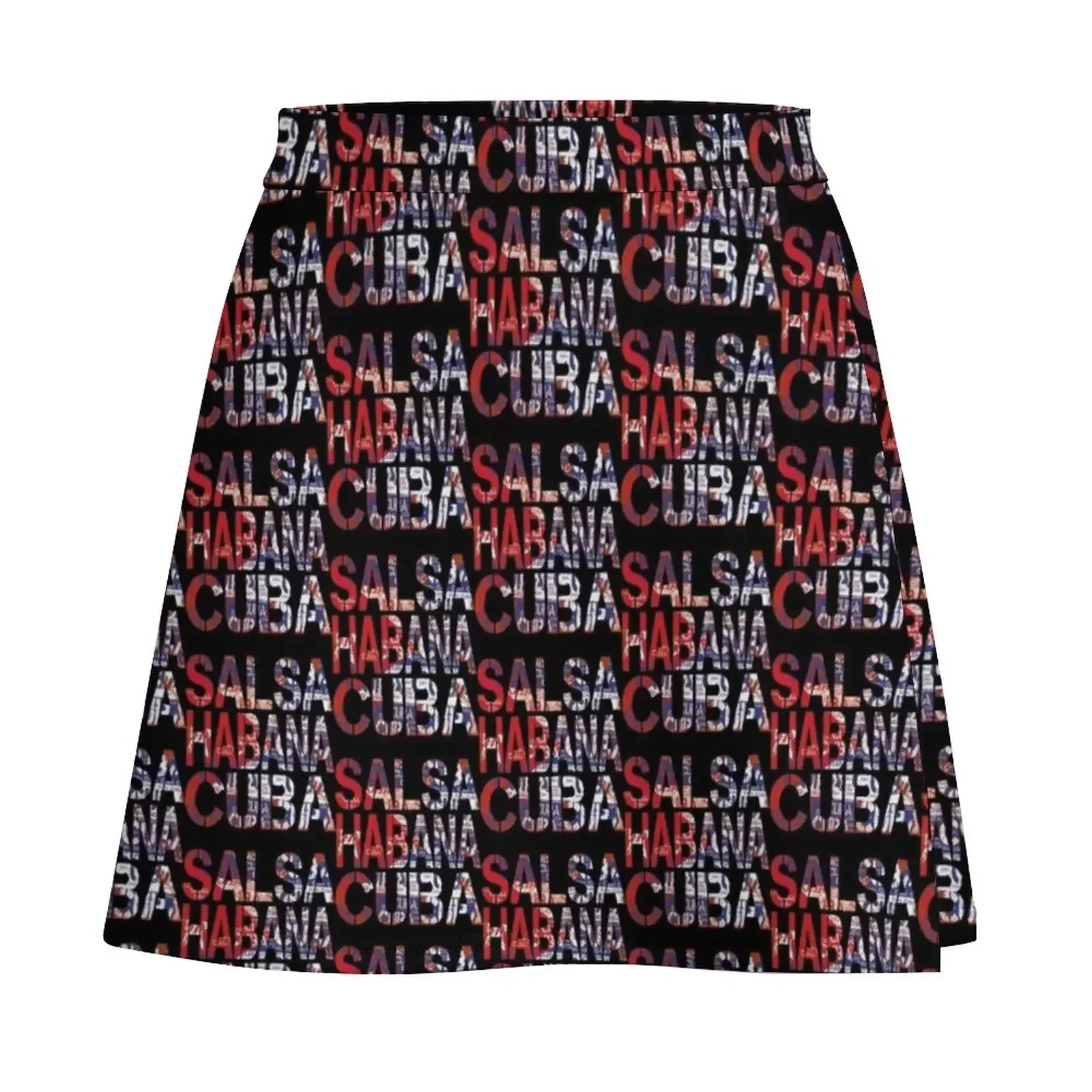Salsa Habana Cuba - Salsa Dancer Gift Mini Skirt korean skirt Skirt pants