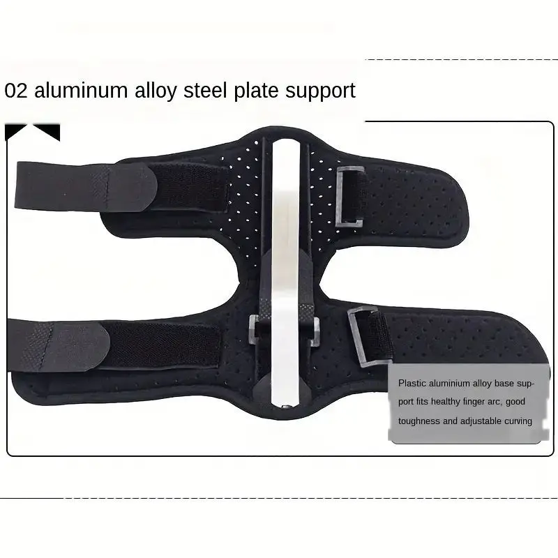 Ajustável Pé Drop Orthosis Brace, Suporte do Tornozelo com Fascia Plantar, Splint Reforço Tool, Tira De Alumínio