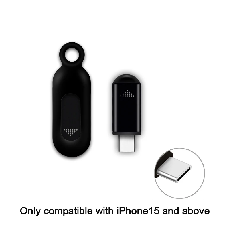Handy-Fernbedienung Typ C für iPhone IR-Blaster-Adapter Universelle IR-Infrarot-Smart-Fernbedienung für TV, Klimaanlage, Ventilator