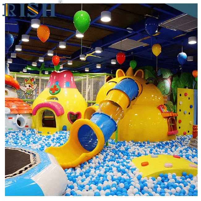 Hot Sale Indoor Playground Equipment Children Amusement Park ball pit kid pool foam ball pit  pool slide