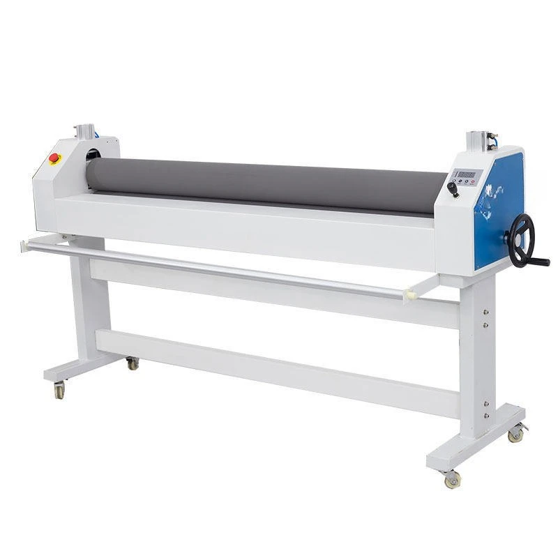 

1680C manual pneumatic cold laminating machine, silicone roller low temperature cold laminating machine