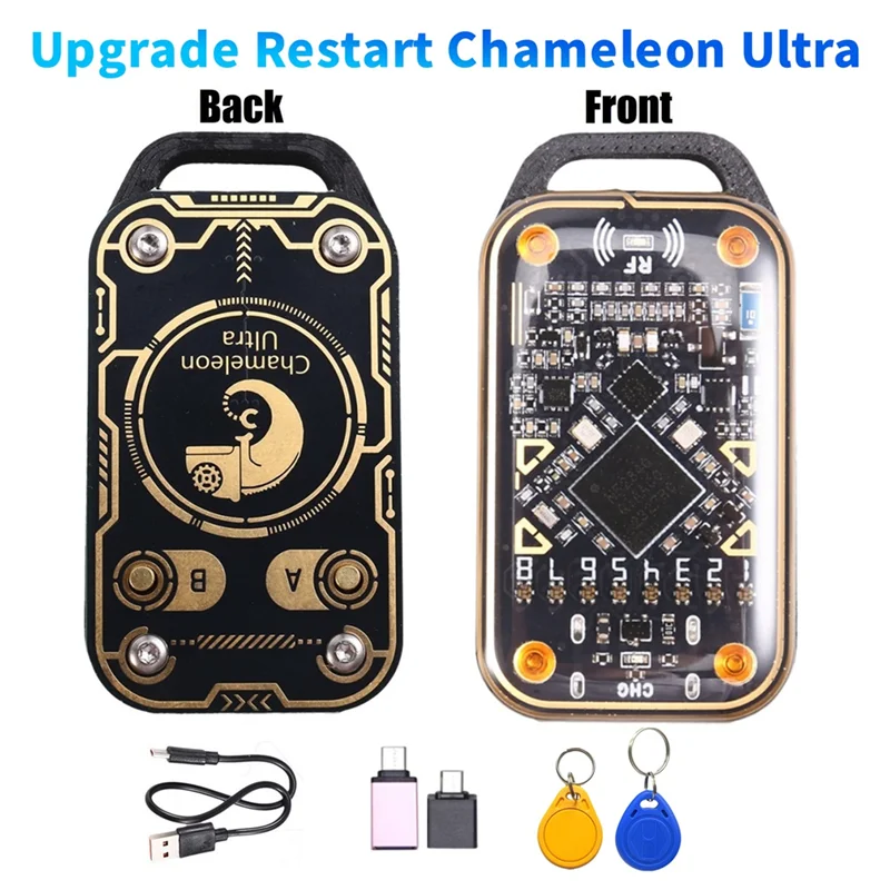 Chameleon Ultra Smart Card Emulator+ T5577/UID Keychain RFID Smart Chip Reader 125K 13.56M Card NFC Duplicator Upgrade