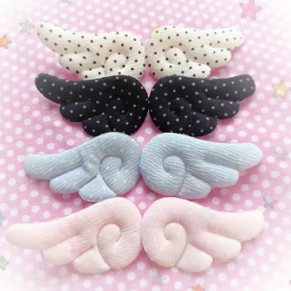 1 Paar Damen-Engelsflügel-Haarspangen aus rosa Stoff, süße Cosplay-Haarnadeln, Kopfbedeckung, Haaraccessoires, Pony-Haarspangen – Detail 11