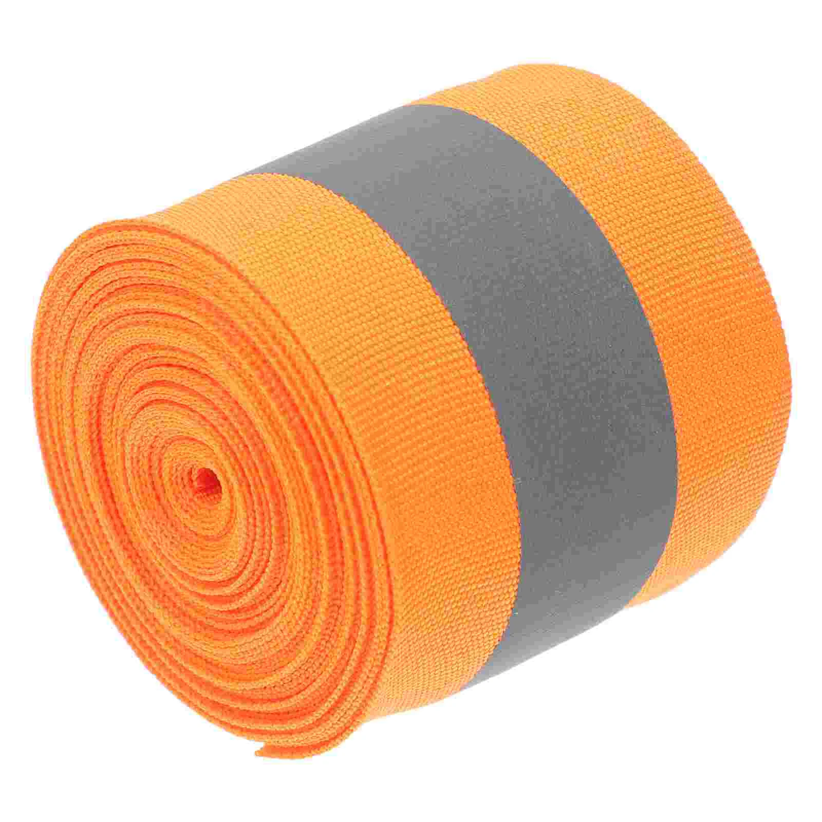 

Reflective Webbing High Visibility Tape Strip Reflector Polyester Machine Washable Fabric