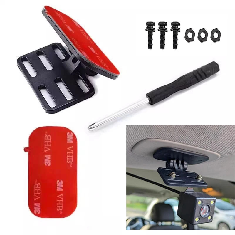 Universal Rear Camera Mounting Bracket Dash Cam Mirror Cam Backup Camera Mount Rearview Camera Holder Back Up Camera Bracket