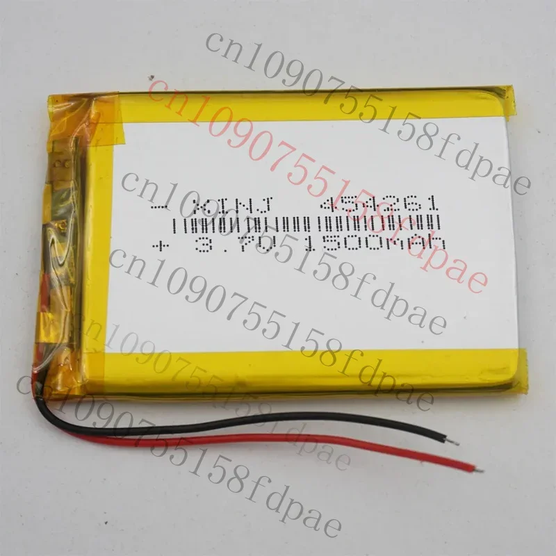 

OK 454261 Полимерный литий-полимерный аккумулятор 3,7 В 1500 мАч для аккумулятора камеры Bluetooth