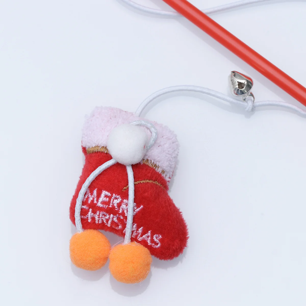 

3Pcs Christmas Themed Cat Tease Stick Funny Interactive Pet Training Wand Stimulate Hunting Instinct Exercise Play