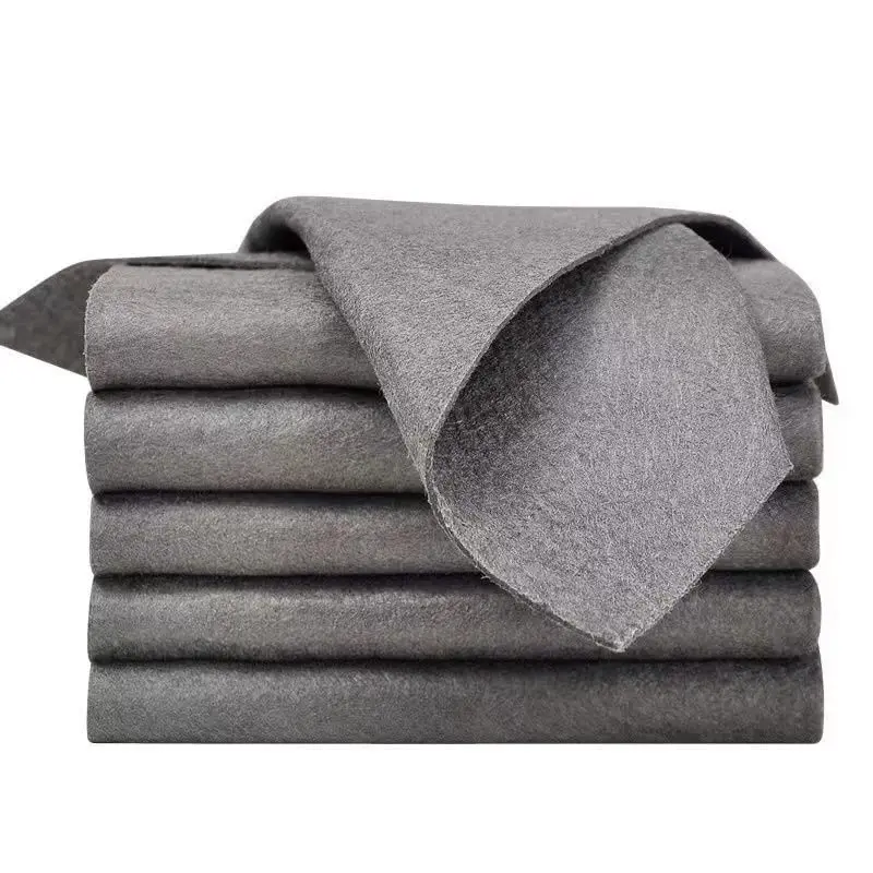 Paño de Limpieza Mágico 1/5, Toalla de Microfibra para Limpiar Vidrios, Reutilizable, Lavable, Sin Pelusas, Apto para Vidrios de Cocina y Automóviles