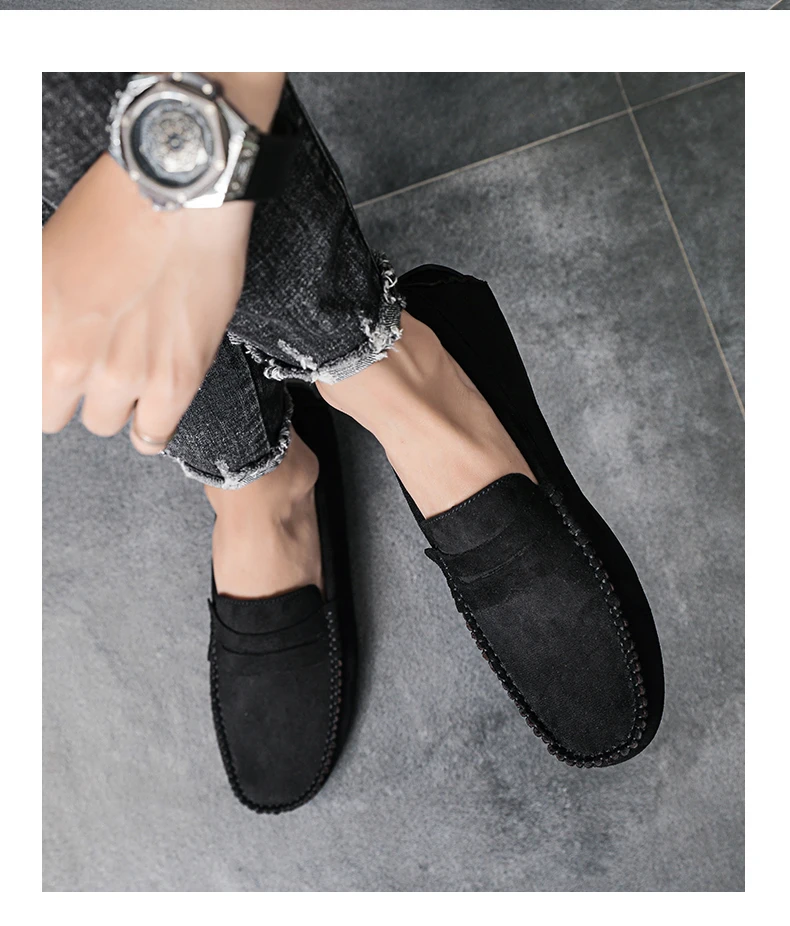 Männer Slipper Freizeit schuhe Boots schuhe Männer Turnschuhe neue Mode Fahr schuhe Walking Casual Loafers männliche Turnschuhe Schuhe – Detail 7