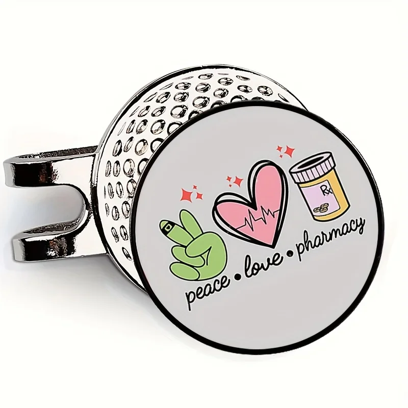 Featuring detachable ball markers, the perfect golf accessory for male or female golfers, golf ball marker  golf le fleur