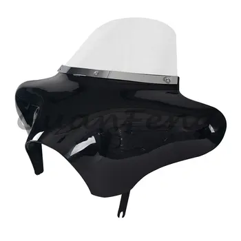 適用於哈雷戴維森 FLHRXS Road King Special 2017-2024 的摩托車蝙蝠翼式大燈整流罩,透明擋風玻璃 8 最佳銷售 蝙蝠翼哈雷戴維森 - №1