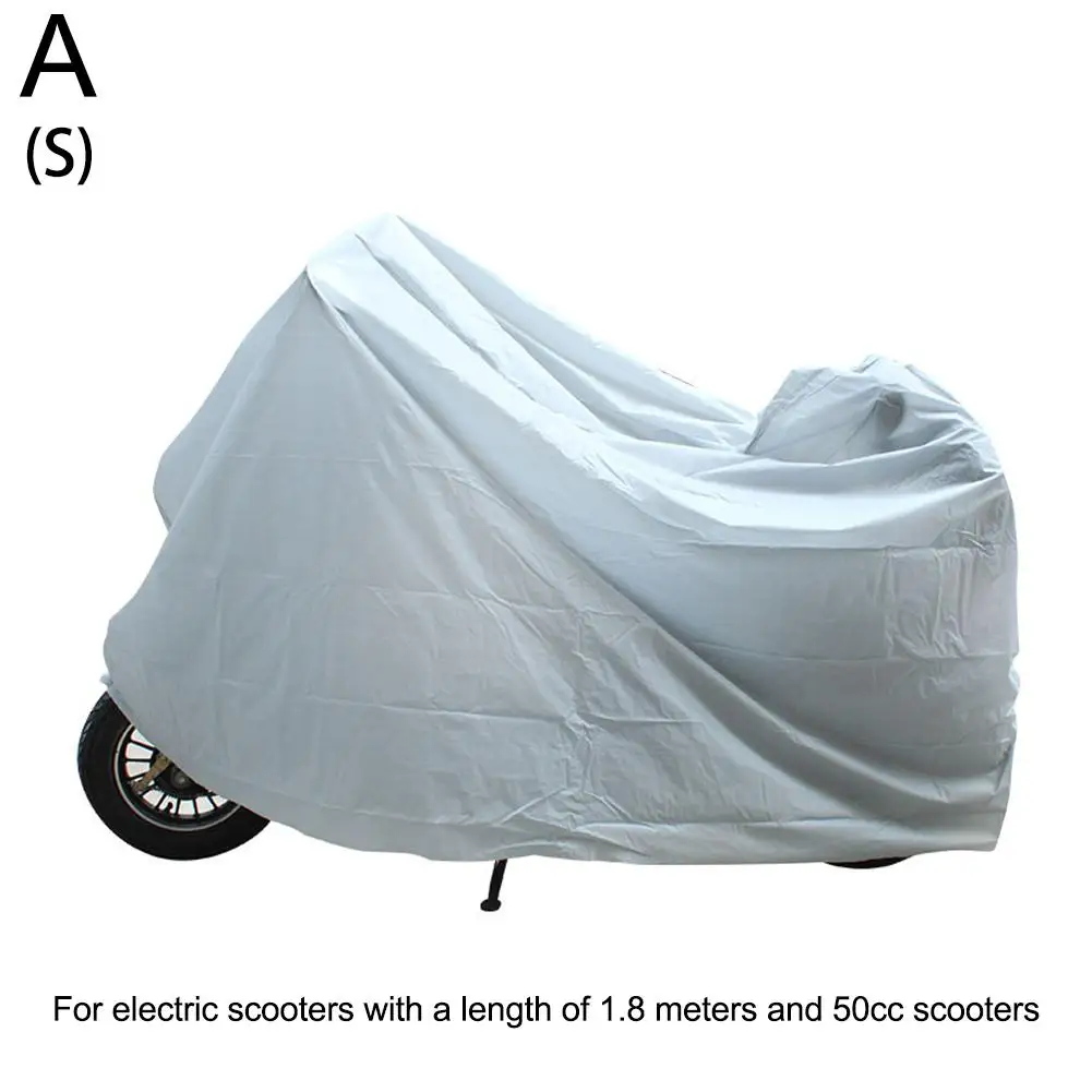 

Universal Motorcycle Cover Waterproof UV Sun Dust Protection Outdoor Indoor Scooter Bike Protective Cover