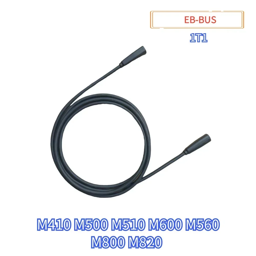 Convenient 1T1 and 1T2 Connector Ebike Motor Display Extended Cable for Bafang M410 M500 M510 M600 M800 M820 M560