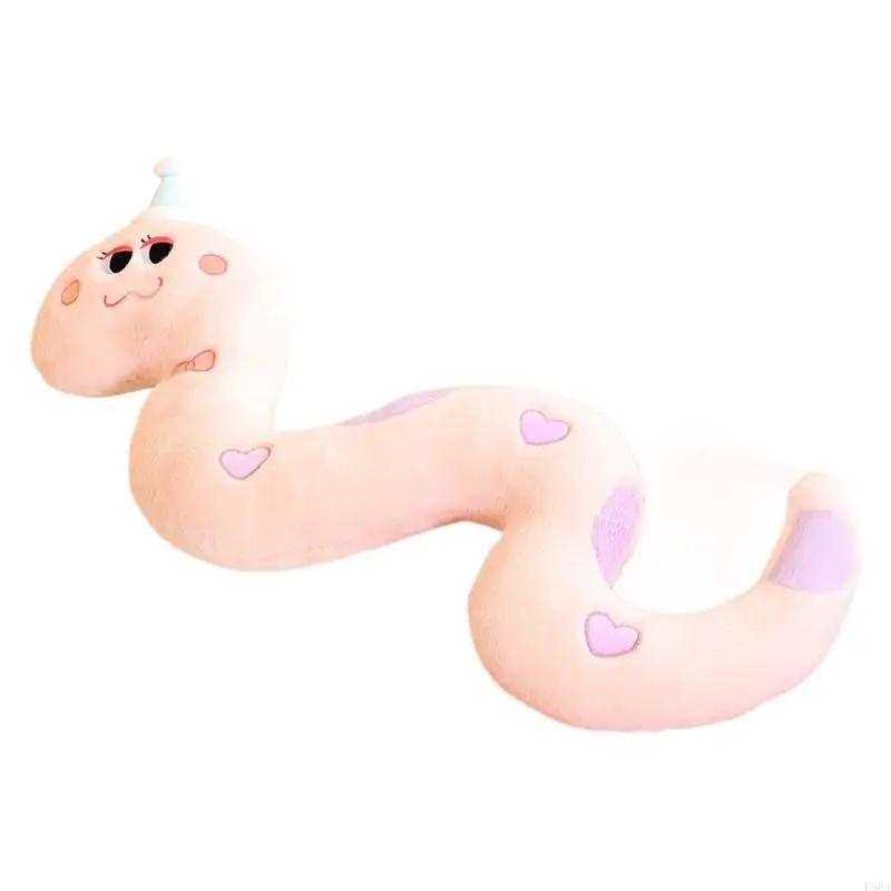 

Plushie Snake Year Pillow For Women New Year Gift Plushie Cotton Animal