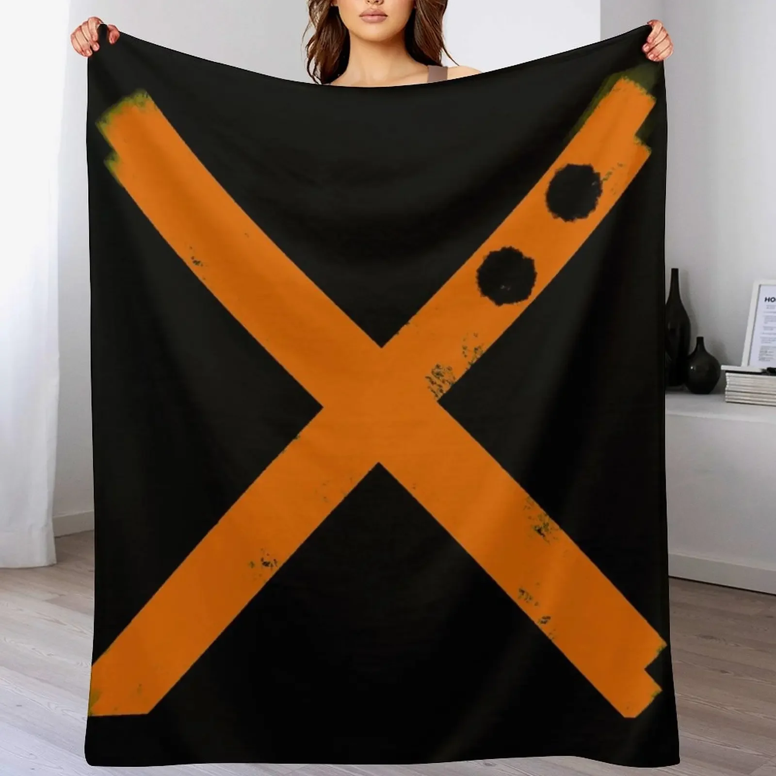 Ground Zero Logo Throw Blanket Soft Breathable Blanket for Night Sleeping