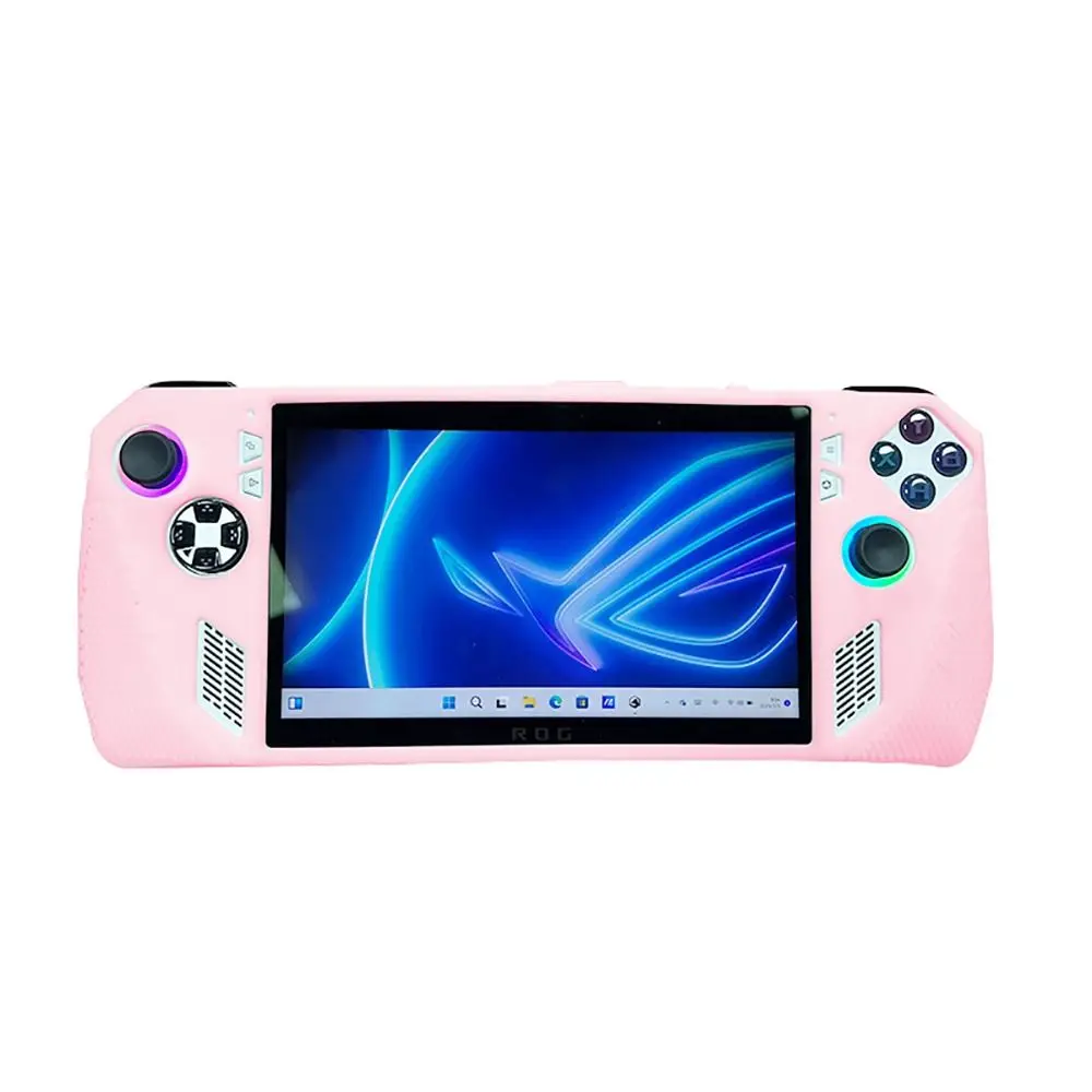 

with Stand Bracket Protective Case Silicone Soft Back Cover Full Protection Support Design for ASUS ROG Ally