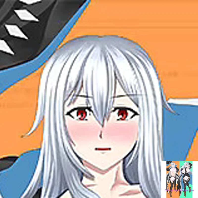 

Dakimakura Anime Pillow Cover Skadi Double Sided Print Life-size Body Decoration