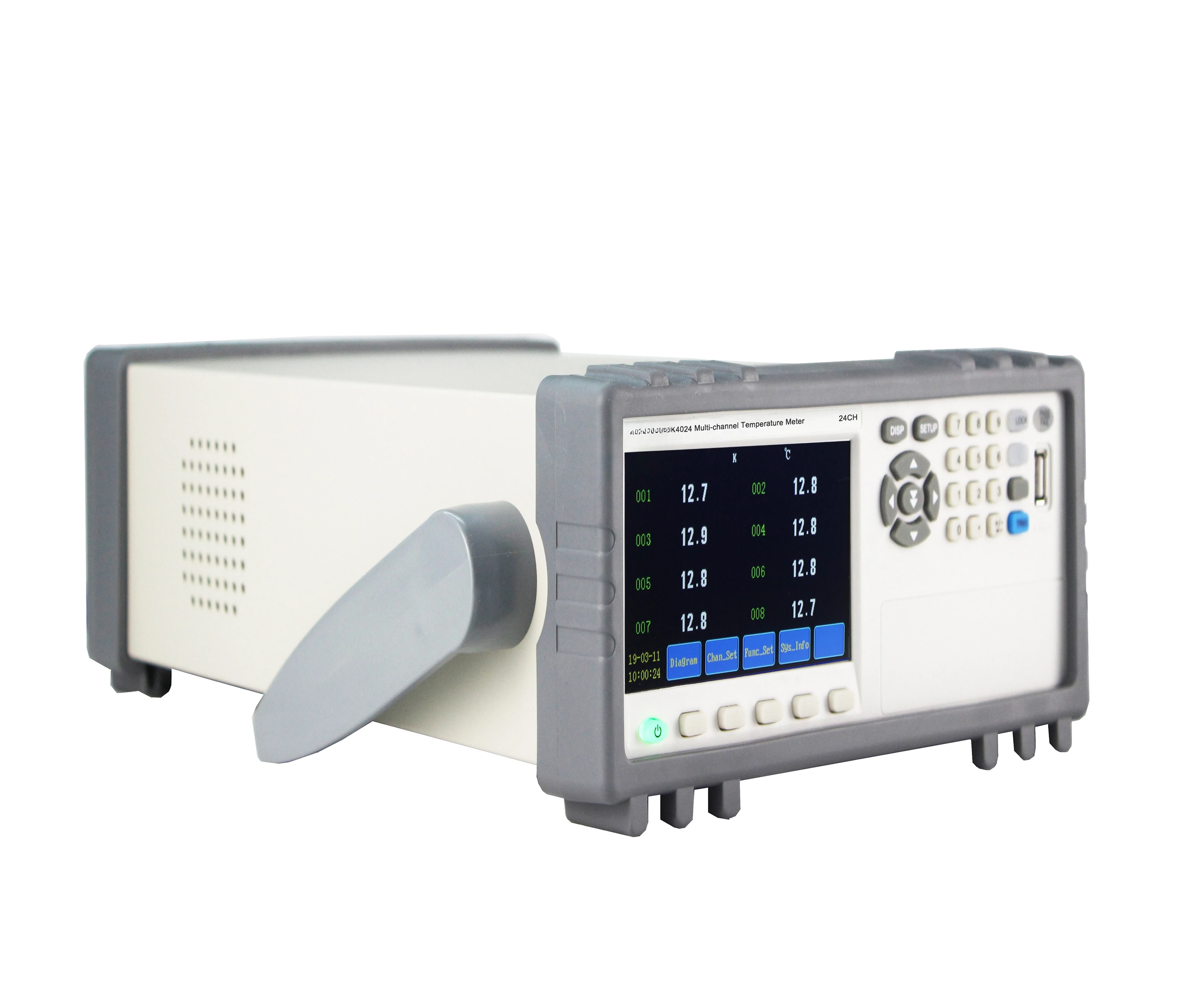 Lab/Factory Portable Multi-channel Temperature Recorder JK4016 USB Data Logging Acquisition Instrument