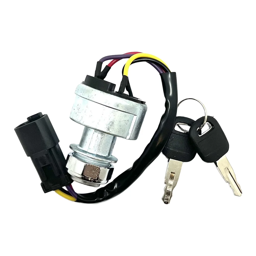 Car Ignition Switch With 2 Keys 142-8858 For Caterpillar CAT 908 908H 902 904B 904H Ignition Switch Ignition Lock
