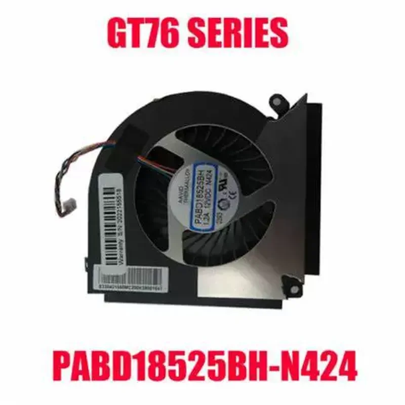 MSI GT76 MS-17H1 17H2 17H3 RTX2080 CPU graphics card fan PABD18525BH