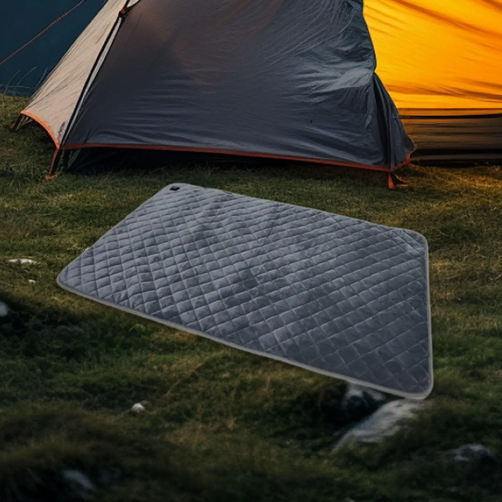 USB 5V Camp Mat Thick Padding Electric Heat Pad for Hiking Office Yard