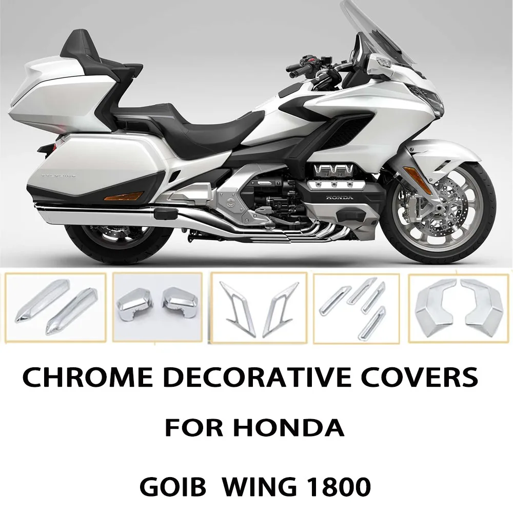 

Декоративные Хромированные Чехлы для мотоциклов HONDA Gold Wing 1800 GL1800 GL 1800 F6B 2018-2020